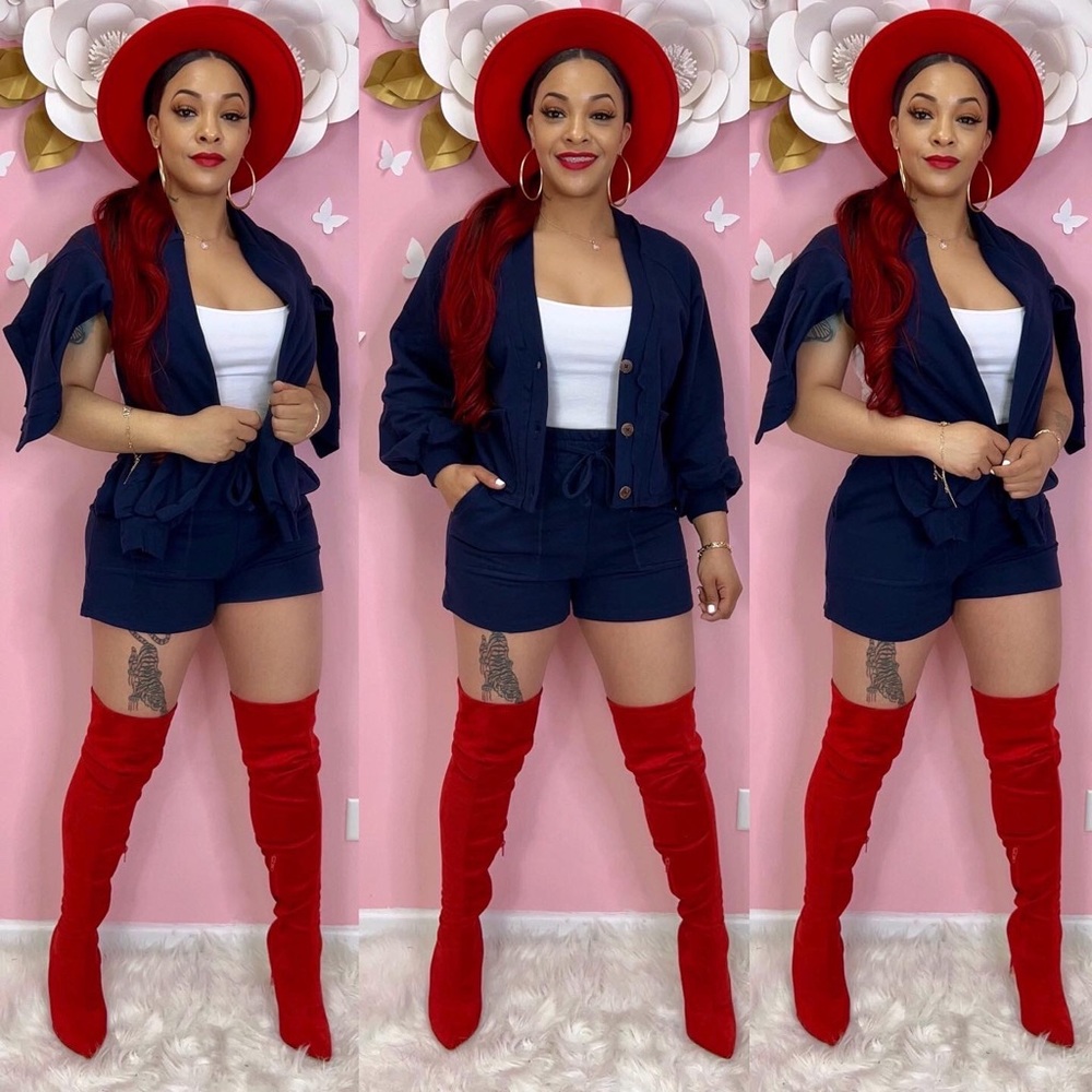 Women’s 2pc Set (Navy)